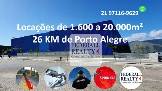 Galpão/Depósito/Armazém para alugar, 1660m² no Neópolis, Gravataí