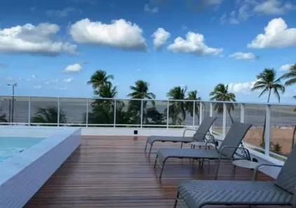 Apartamento com 2 Quartos para alugar, 45m² no Cabo Branco, João Pessoa