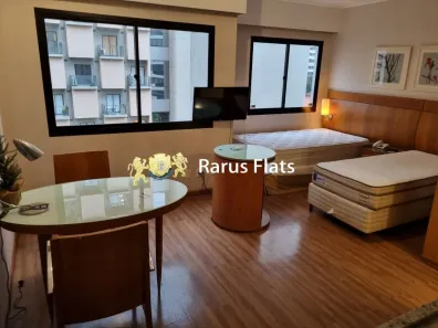 Flat com 1 Quarto para alugar, 26m² no Indianópolis, São Paulo