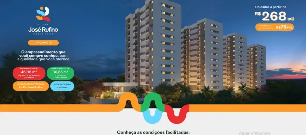 Apartamento com 2 Quartos à venda, 46m² no Barro, Recife