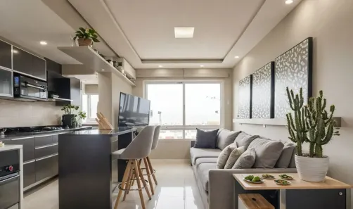 Apartamento com 2 Quartos à venda, 56m² no Jardim do Salso, Porto Alegre