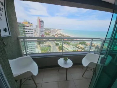 Apartamento com 2 Quartos para alugar, 57m² no Ponta Negra, Natal