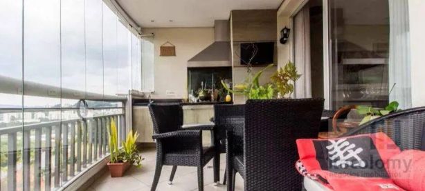 Apartamento com 3 Quartos à venda, 122m² no Tamboré, Santana de Parnaíba