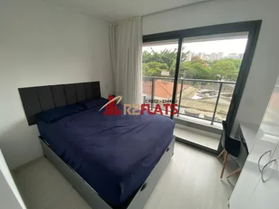 Apartamento com 1 Quarto para alugar, 25m² no Brooklin Paulista, São Paulo