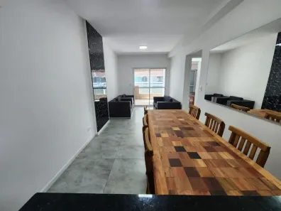 Apartamento com 2 Quartos para alugar, 70m² no Boqueirão, Praia Grande