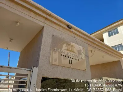 Apartamento com 2 Quartos à venda, 56m² no Jardim Flamboyant, Luziânia