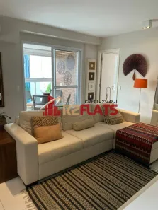 Apartamento com 1 Quarto para alugar, 51m² no Itaim Bibi, São Paulo