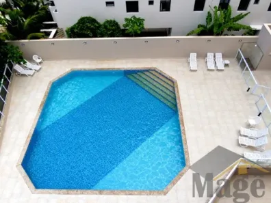 Apartamento com 2 Quartos para alugar, 78m² no Vila Alzira, Guarujá