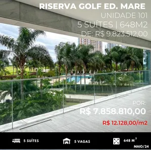 Apartamento com 5 Quartos à venda, 648m² no Barra da Tijuca, Rio de Janeiro