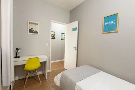 Apartamento com 1 Quarto para alugar, 15m² no Cidade Monções, São Paulo