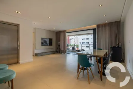 Apartamento com 3 Quartos para alugar, 130m² no Cambuí, Campinas
