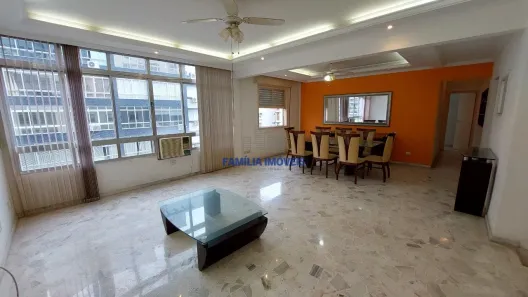 Apartamento com 3 Quartos à venda, 142m² no Gonzaga, Santos