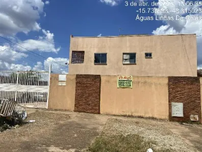 Apartamento com 1 Quarto à venda, 58m² no Parque da Barragem Setor 16, Águas Lindas de Goiás