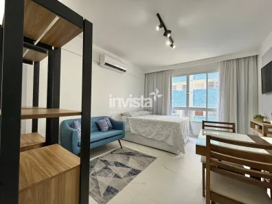 Kitnet com 1 Quarto à venda, 36m² no Gonzaga, Santos