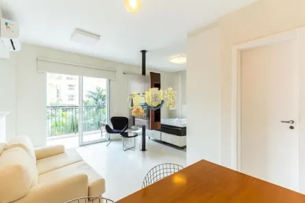 Flat com 1 Quarto para alugar, 43m² no Vila Nova Conceição, São Paulo