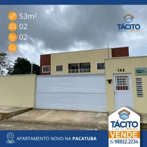 Apartamento com 2 Quartos à venda, 53m² no Pavuna, Pacatuba
