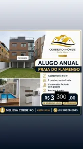 Apartamento com 2 Quartos para alugar, 60m² no Stella Maris, Salvador