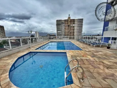 Apartamento com 2 Quartos para alugar, 92m² no Tupi, Praia Grande