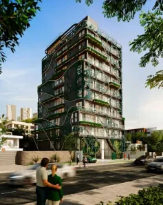 Flat com 1 Quarto à venda, 41m² no Cabo Branco, João Pessoa