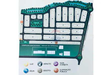 Lote/Terreno à venda, 261m² no Residencial Colina Azul, São José do Rio Preto
