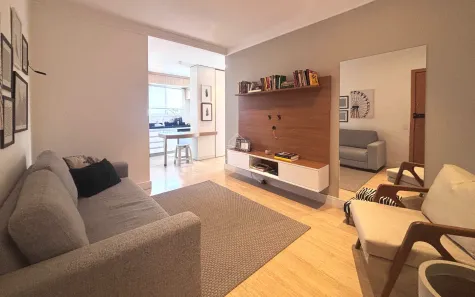 Apartamento com 1 Quarto para alugar, 51m² no Cambuí, Campinas