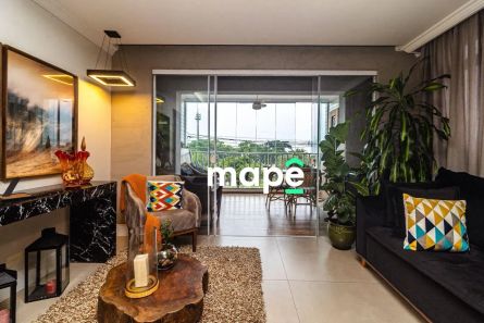 Apartamento com 3 Quartos à venda, 161m² no Gonzaga, Santos