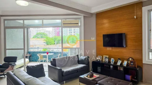 Apartamento com 4 Quartos à venda, 202m² no Pompéia, Santos
