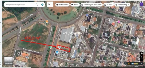 Lote/Terreno à venda, 450m² no Jardim Celeste, Sinop