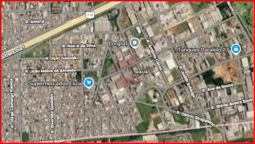 Lote/Terreno à venda, 1070m² no Mauá, Colombo