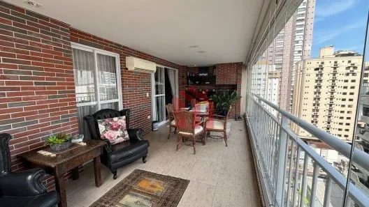 Apartamento com 3 Quartos à venda, 148m² no Boqueirão, Santos