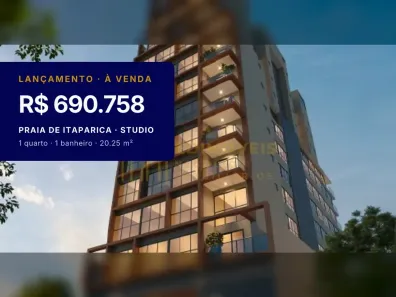 Apartamento com 1 Quarto à venda, 20m² no Praia de Itaparica, Vila Velha