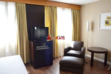 Flat com 1 Quarto para alugar, 33m² no Vila Olímpia, São Paulo