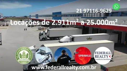 Galpão/Depósito/Armazém para alugar, 9751m² no Parque Embaixador, Resende
