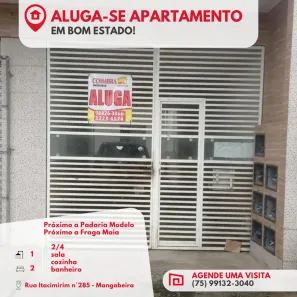 Apartamento com 2 Quartos para alugar, 10m² no Mangabeira, Feira de Santana