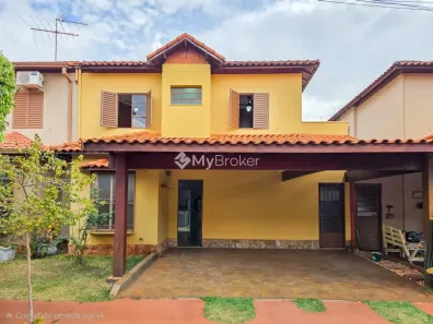 Casa de Condomínio com 3 Quartos para alugar, 143m² no Parque dos Lagos, Ribeirão Preto