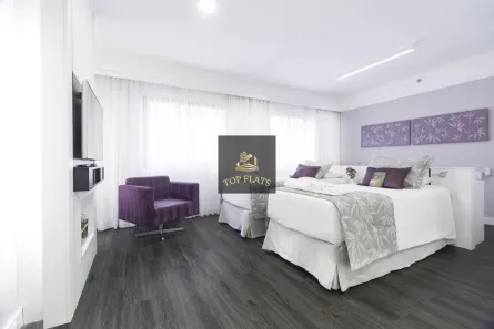 Flat com 1 Quarto para alugar, 30m² no Moema, São Paulo