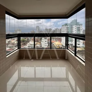 Apartamento com 2 Quartos para alugar, 60m² no Mirim, Praia Grande