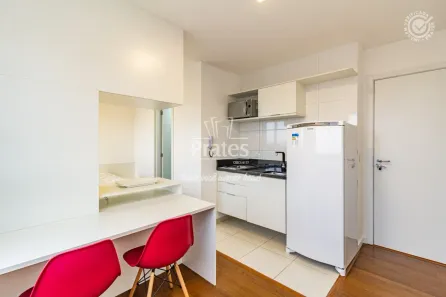 Apartamento com 1 Quarto para alugar, 21m² no Centro, Curitiba