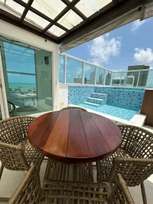 Cobertura com 2 Quartos para alugar, 110m² no Ponta Negra, Natal