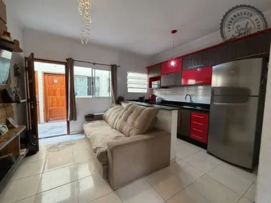 Casa de Condomínio com 2 Quartos à venda, 40m² no Sítio do Campo, Praia Grande