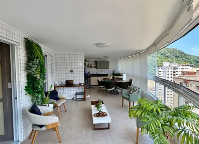 Apartamento com 3 Quartos à venda, 163m² no Canto do Forte, Praia Grande