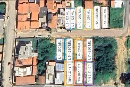 Lote/Terreno à venda, 250m² no Sandra Regina, Barreiras