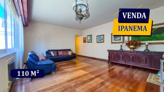 Apartamento com 3 Quartos à venda, 110m² no Ipanema, Rio de Janeiro