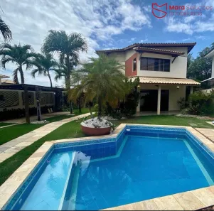 Casa de Condomínio com 4 Quartos para alugar, 397m² no Portão, Lauro de Freitas