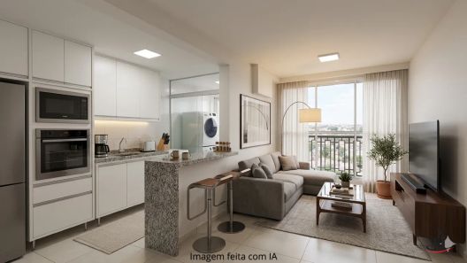 Apartamento com 2 Quartos à venda, 53m² no Jardim do Lago, Uberaba
