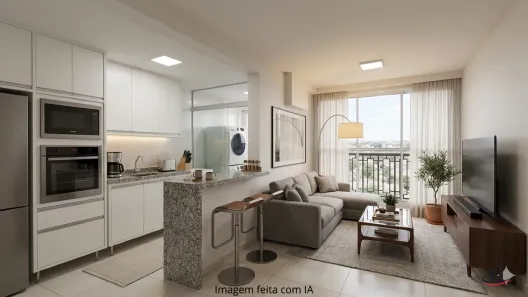 Apartamento com 2 Quartos à venda, 53m² no Jardim do Lago, Uberaba
