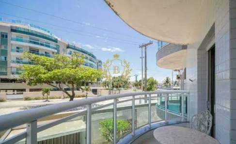 Apartamento com 2 Quartos para alugar, 90m² no Passagem, Cabo Frio