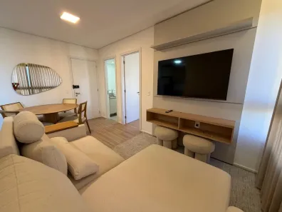 Apartamento com 1 Quarto para alugar, 44m² no Vila da Serra, Nova Lima