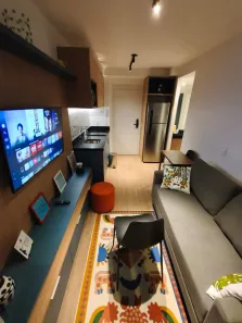 Apartamento com 1 Quarto para alugar, 29m² no Pinheiros, São Paulo