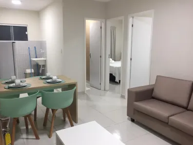 Apartamento com 2 Quartos para alugar, 56m² no Ponta Negra, Natal